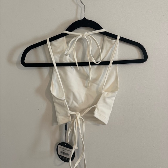 White Fox White Crop Top (NWT!) - Picture 4 of 5
